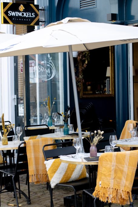 Zomerse  gerechten op ons terras in Wijk bij Duurstede 